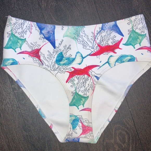 NWT Akela surf high waisted bikini bottom - Picture 6 of 9
